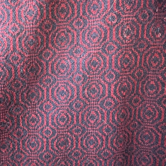 Murano Liquid Luxury Men's Medium M Button Down Shirt Purple Print Collared - Picture 3 of 4